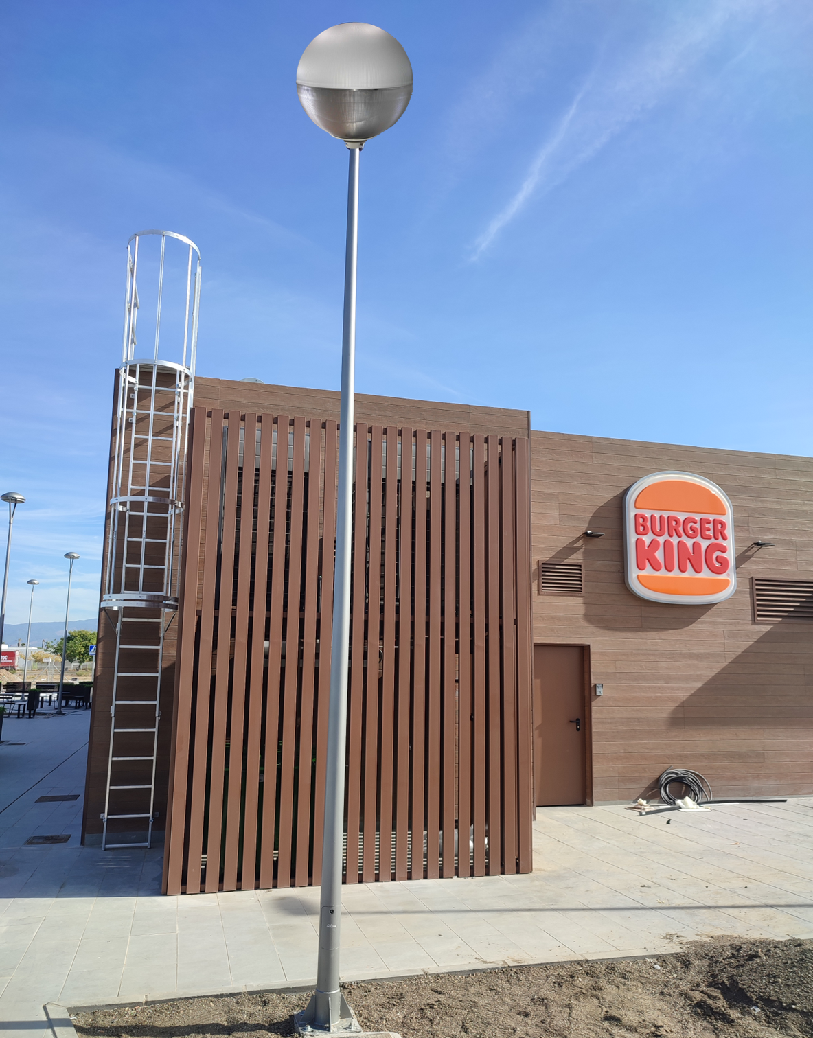 Luminaria Globo Seo Led para iluminación exterior y alumbrado público