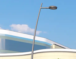 Luminaria Ura D-21H Led para iluminación exterior y alumbrado público