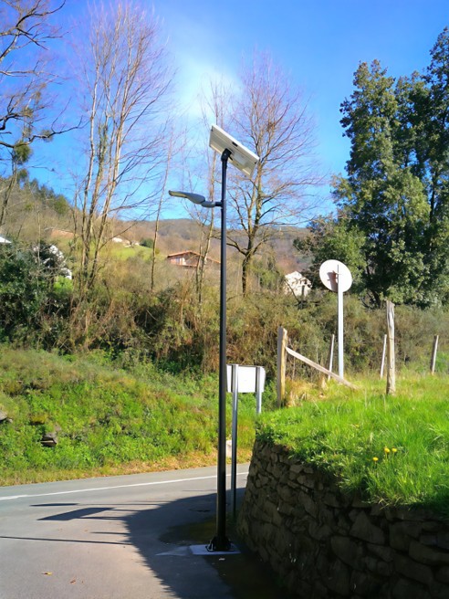 Kit Solar Bora H9 Led 60W para iluminación exterior y alumbrado público