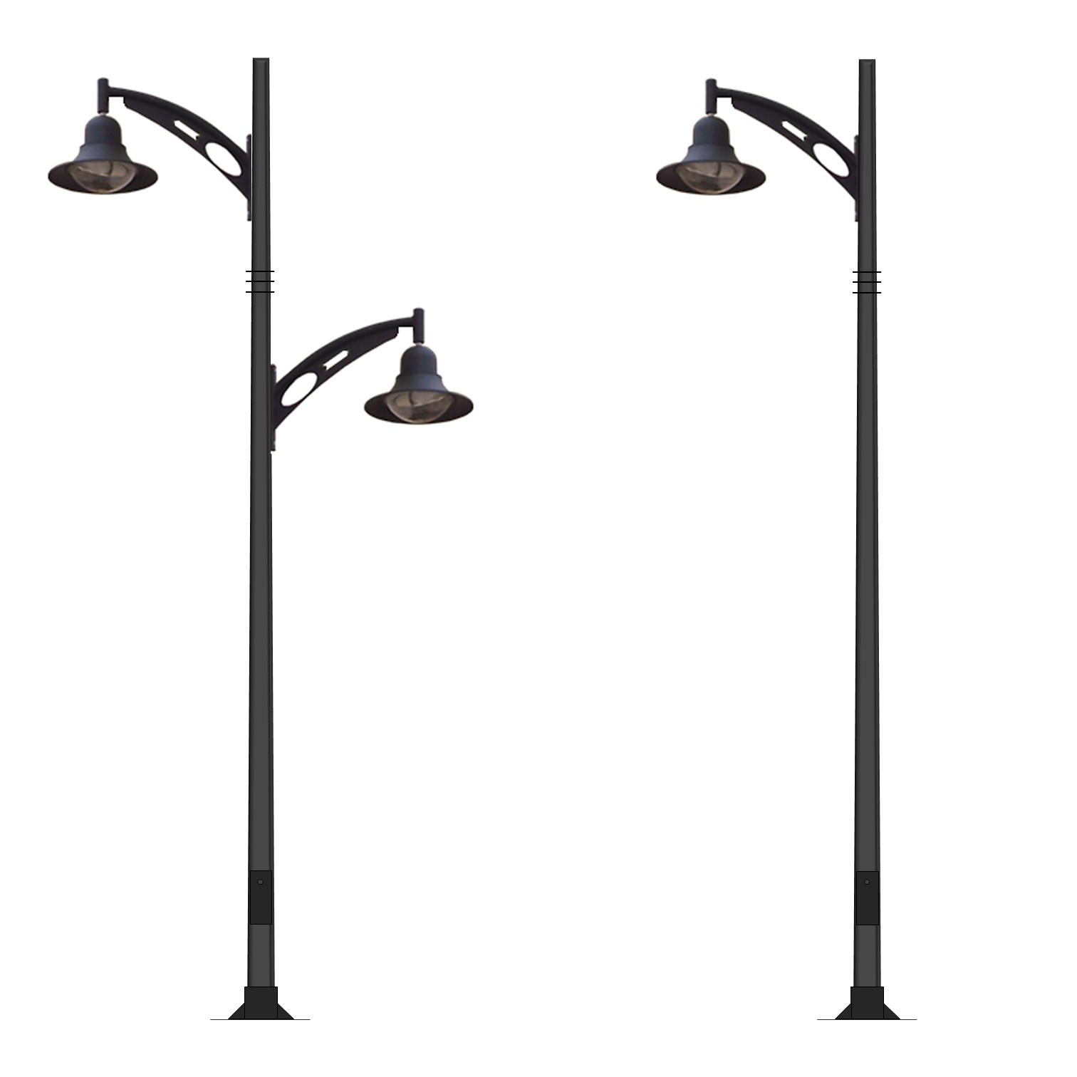 COL.ATLAS T-91 CLD-BV1-CLD BV2 equipada con brazos y luminarias